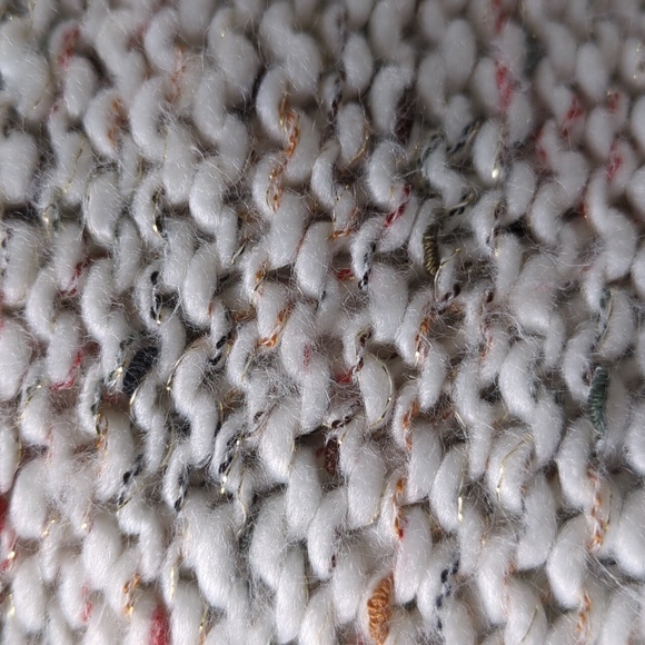 Women's knit multi color sweater. Size small - Picture 8 of 9